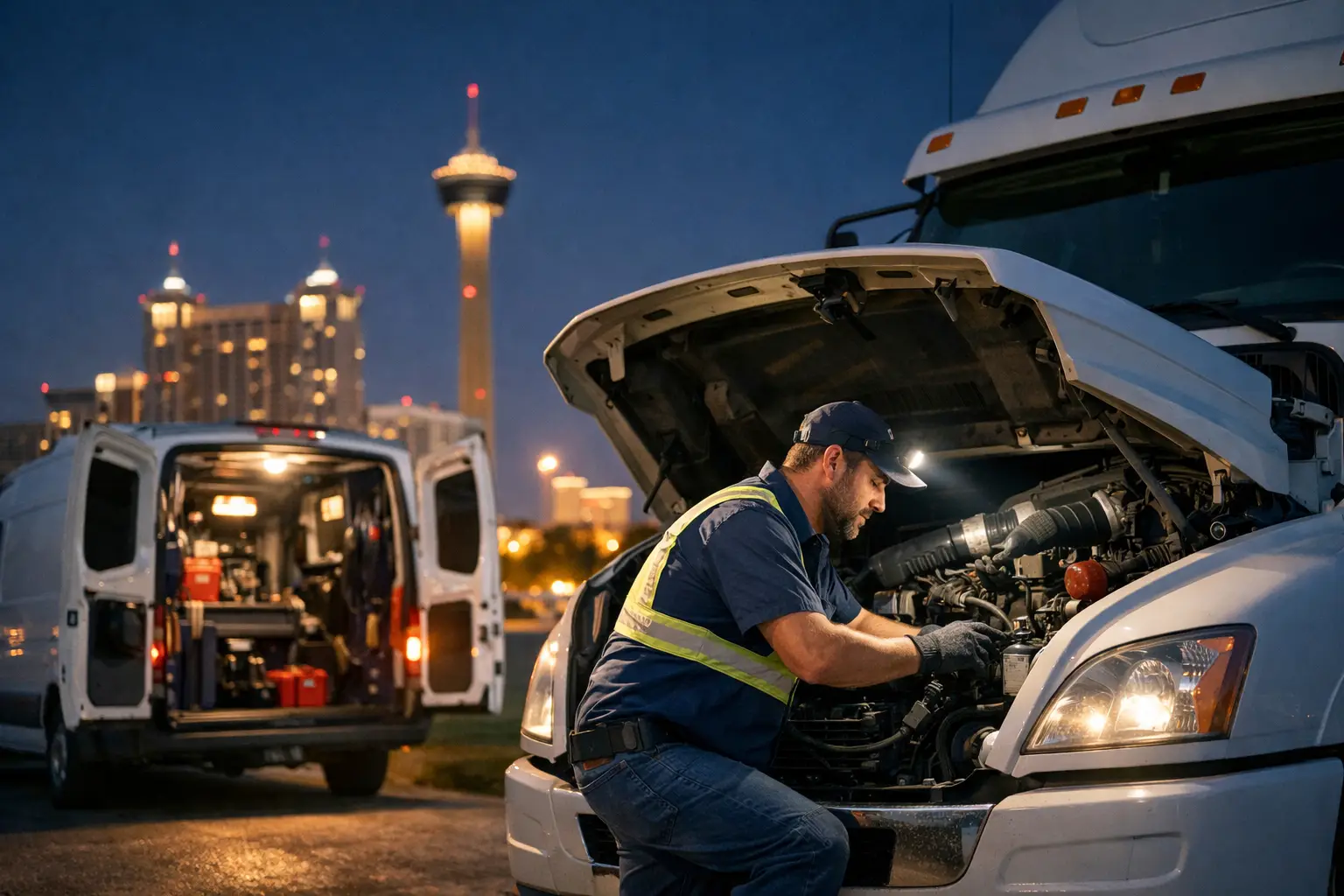 24 Hour Mobile Diesel Mechanic in San Antonio