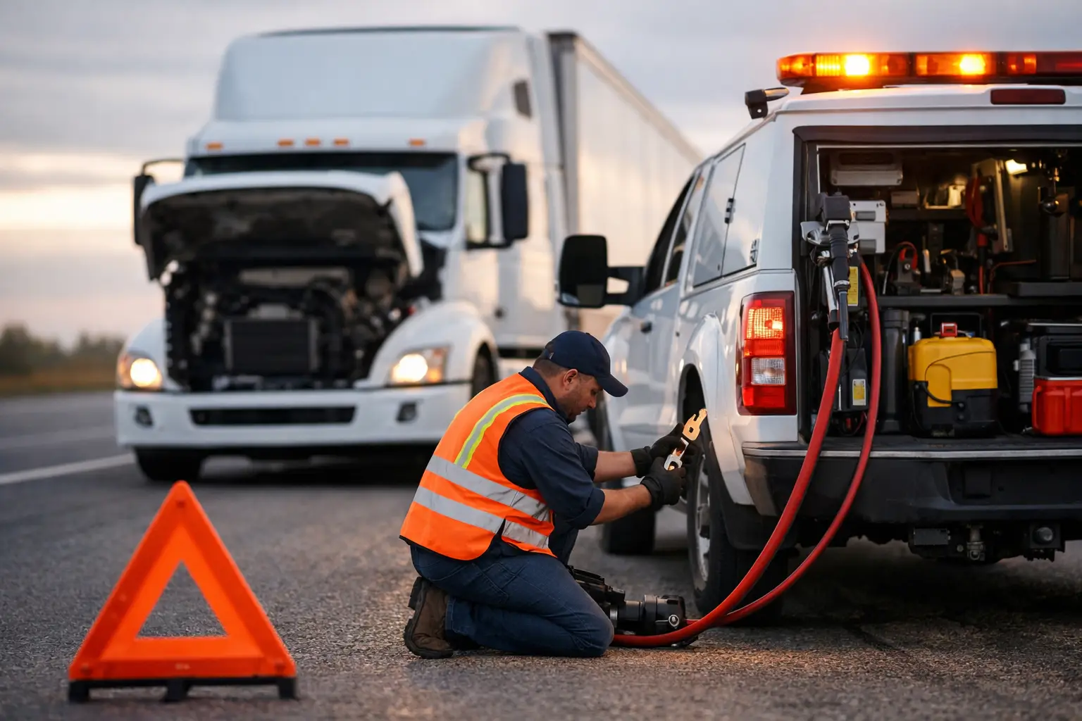 Diesel Roadside Service for Truck Breakdowns