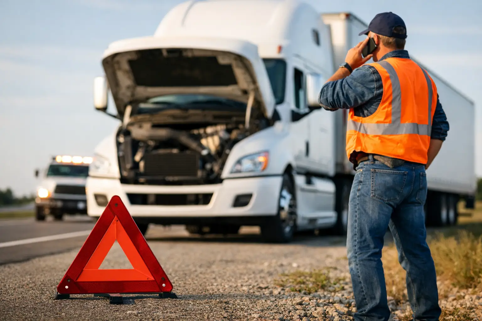 How to Respond After a Truck Breakdown Safely