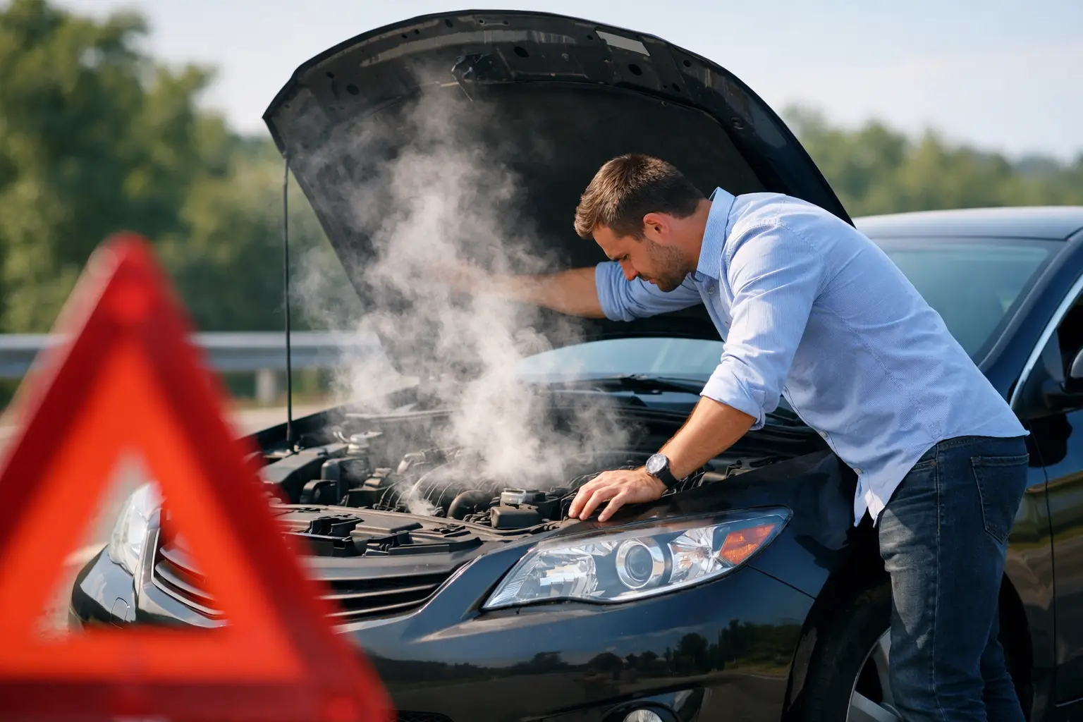 How to Manage Roadside Engine Overheating
