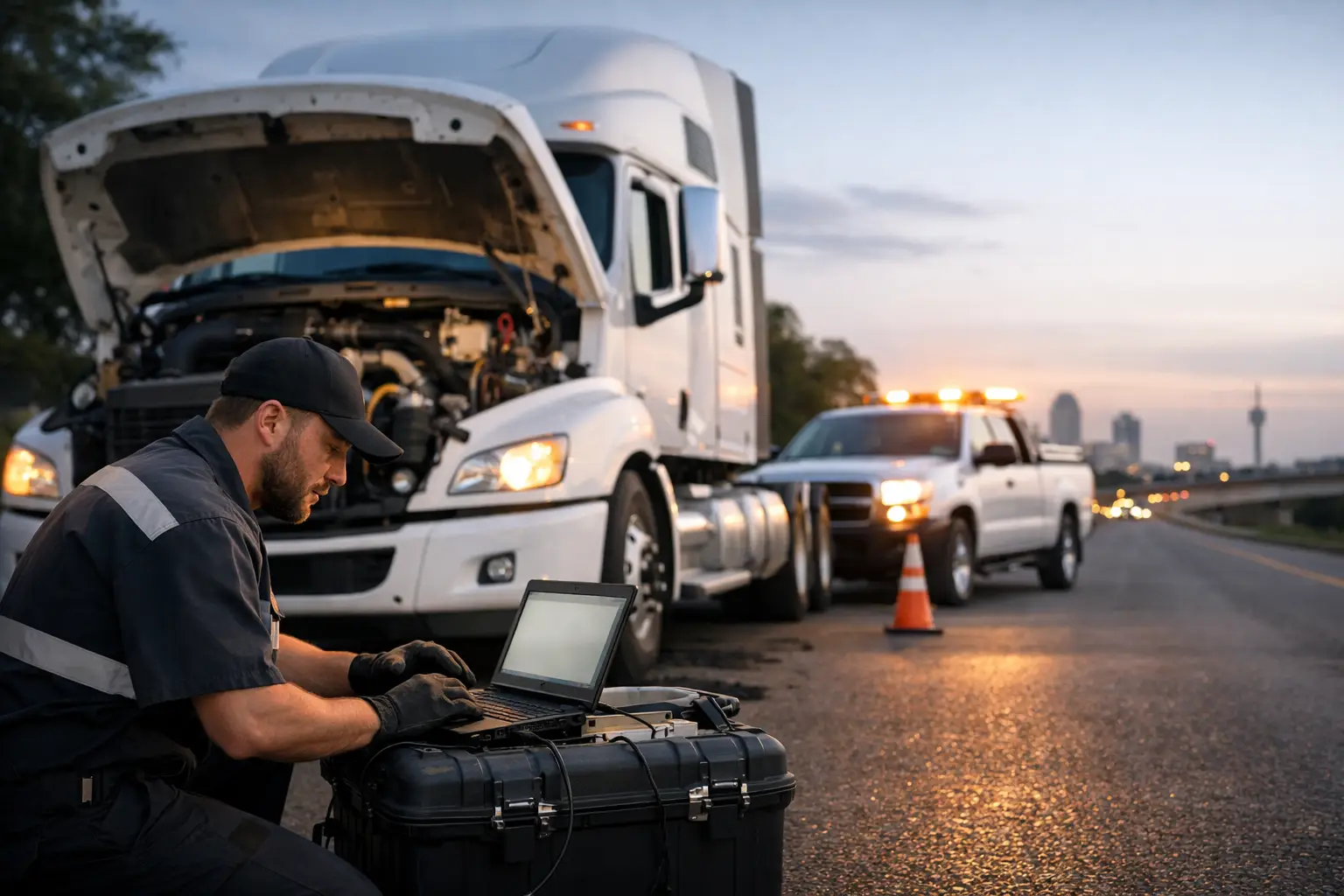 Roadside Diesel Diagnostics San Antonio 24/7