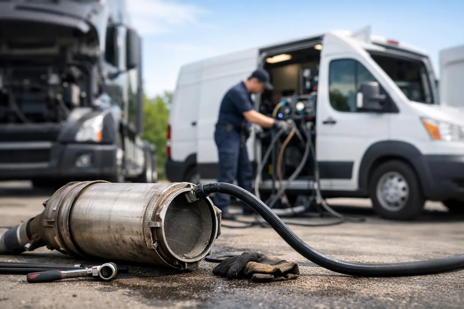 When to Call a Mobile DPF Cleaning Service